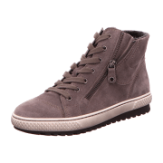 Gabor Stiefelette Mid-Sneakers grau Velour 93.754.19