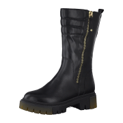 Marco Tozzi Schlupf/Reißverschlussstiefelette Warmfutter