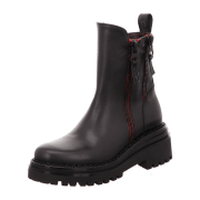 Laura Bellariva Stiefelette m. RV Schwarz/Rot