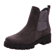 Gabor comfort Stiefel dunkelgrau Velour H-Weite 72.771.39