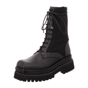 Paloma Barceló Schnürboots Plateau Schwarz
