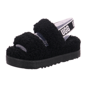 UGG Oh Fluffita Sandalen Hausschuhe schwarz 1120876