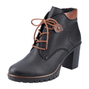 Rieker Y2502-01 schwarz/brandy Schnürstiefel  HW 21/22