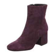 Alberto Zago Stiefelette Karree/Abs. bordo