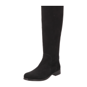CC66 Overknee flach schwarz