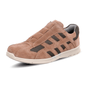 Jomos Halbschuh Freizeit Slipper Herren Braun-Kombi Neu