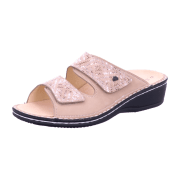 FinnComfort Pantolette Hausschuh Bequemschuh Damen Beige Neu