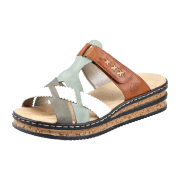 Rieker Olive Mint White