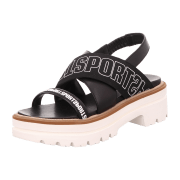 Marc Cain Da. Sandalette schwarz weiß
