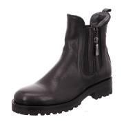 Corvari Stiefelette Schwarz Lammfell