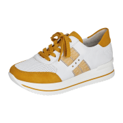 Rieker FSK Damen Halbschuhe N7325-68 gelb/weiss FS 2021