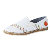 Rieker M2251-80 weiss/orange Slipper / Trotteur FS 2021