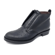 LE BOHÉMIEN K74 STRUZZO NERO