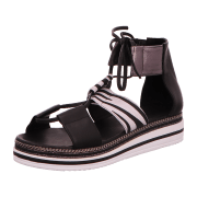MACA Kitzbühel 2812 - Damen Schuhe Sandaletten - nero-zebra