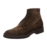 Pantanetti Schnür-Stiefelette Oliv