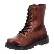 Bugatti Schnürstiefel Boots Damen Braun Neu Neria