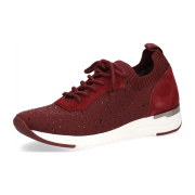 Caprice 9-9-23703-27/509 BORDEAUX KNIT Sportliche Schnürer  HW 21/22