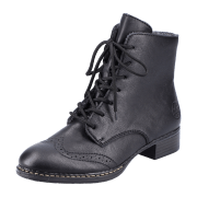 Rieker 73410-01 schwarz Schnürstiefel  HW 21/22