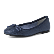 Tamaris 1-1-22111-28/809 NAVY WOVEN Ballerinas FS 2022