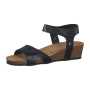 Tamaris 1-1-28722-28/003 BLACK LEATHER Keilsandaletten  FS 2022