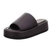 Paloma Barceló Da. Pantolette Plateau schwarz