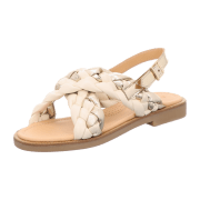 Ocra Mä. Flechtsandale Beige/Gold