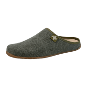 Living Kitzbühel Pantoffel Schweizer Kreuz  Khaki Größe EU 43