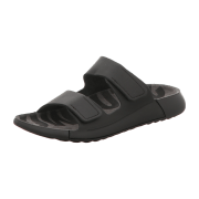 Ecco Cozmo Pantolette schwarz 2fach Klett 206823