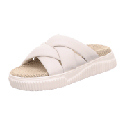 Voile Blanche Pantolette Plateau m. Riemen