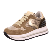 Voile Blanche Sneaker Taupe/Gold