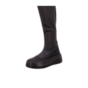 Vic Matié Overknee Plateau Schwarz