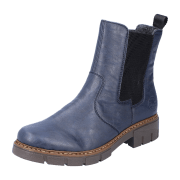 Rieker Schlupf/Reißverschlussstiefelette Warmfutter