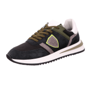 Philippe Model He. Sneaker Schwarz/Grau/Grün