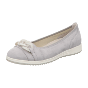 Gabor Ballerina Slipper Schlupfschuh Damen Grau Neu