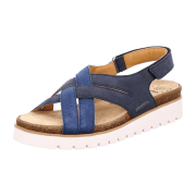 Mephisto Sandale m. Klett Blau