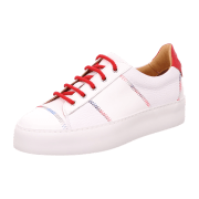 Camerlengo Sneaker Weiß Zickzack Naht