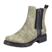 Rieker Schlupf/Reißverschlussstiefelette Kaltfutter