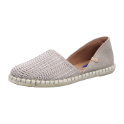 Verbenas Carmen Piedra (Beige) - Ballerina - Damenschuhe Slipper / Trotteur, Beige, leder/textil