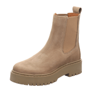 ShoeCOLATE Schlupfstiefel Boots Damen Taupe Neu