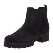 Gabor Stiefelette blau pazifik Velour 31.710.16