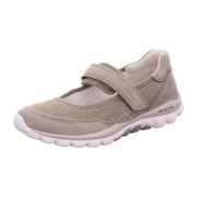 Gabor Ballerina Slipper Freizeit Damen Taupe Neu