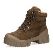 Caprice Climotion 9-9-26213-29/741 KHAKI SUEDE Schnürstiefel  HW 22/23