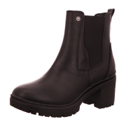 Mustang Schlupfstiefelette Stiefel Boots Damen Schwarz Neu