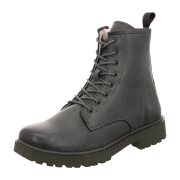 Blackstone Schnürboot, Lammfell, Oliv