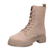 ShoeCOLATE Schnürstiefel Stiefel Boots Damen Beige Neu