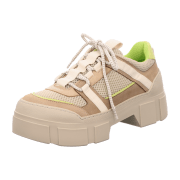 Vic Matié Da. Sneaker Plateau Beige/Neon