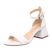 Laura Bellariva Sandalette,Knautschlack, Weiß