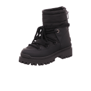 INUIKII Schnürstiefelette,Lammf,schw