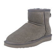 Black Lammfellboot