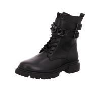 Palpa Schnürstiefel Boots Damen Schwarz Neu